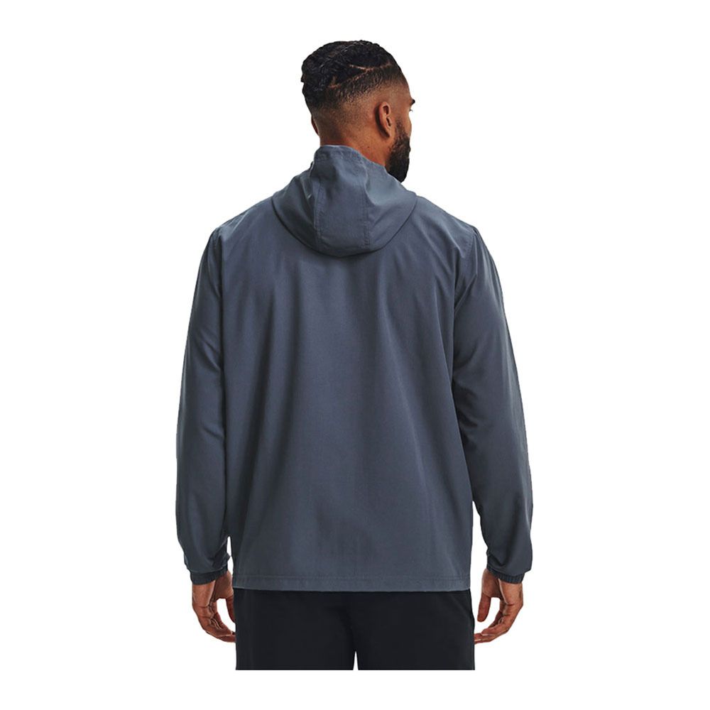 Under Armour UA SPORTSTYLE WINDBREAKER - Veste Homme downpour gray/black/lime surge
