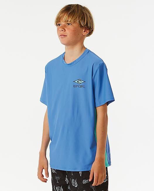 RIP CURL - T-SHIRT LYCRA LOST ISLANDS LOGO UPF S/S-BOY