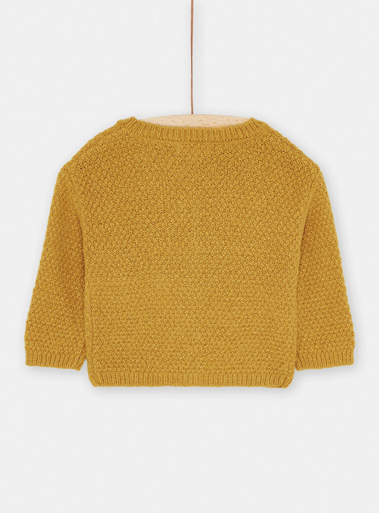 Gilet jaune à manches longues