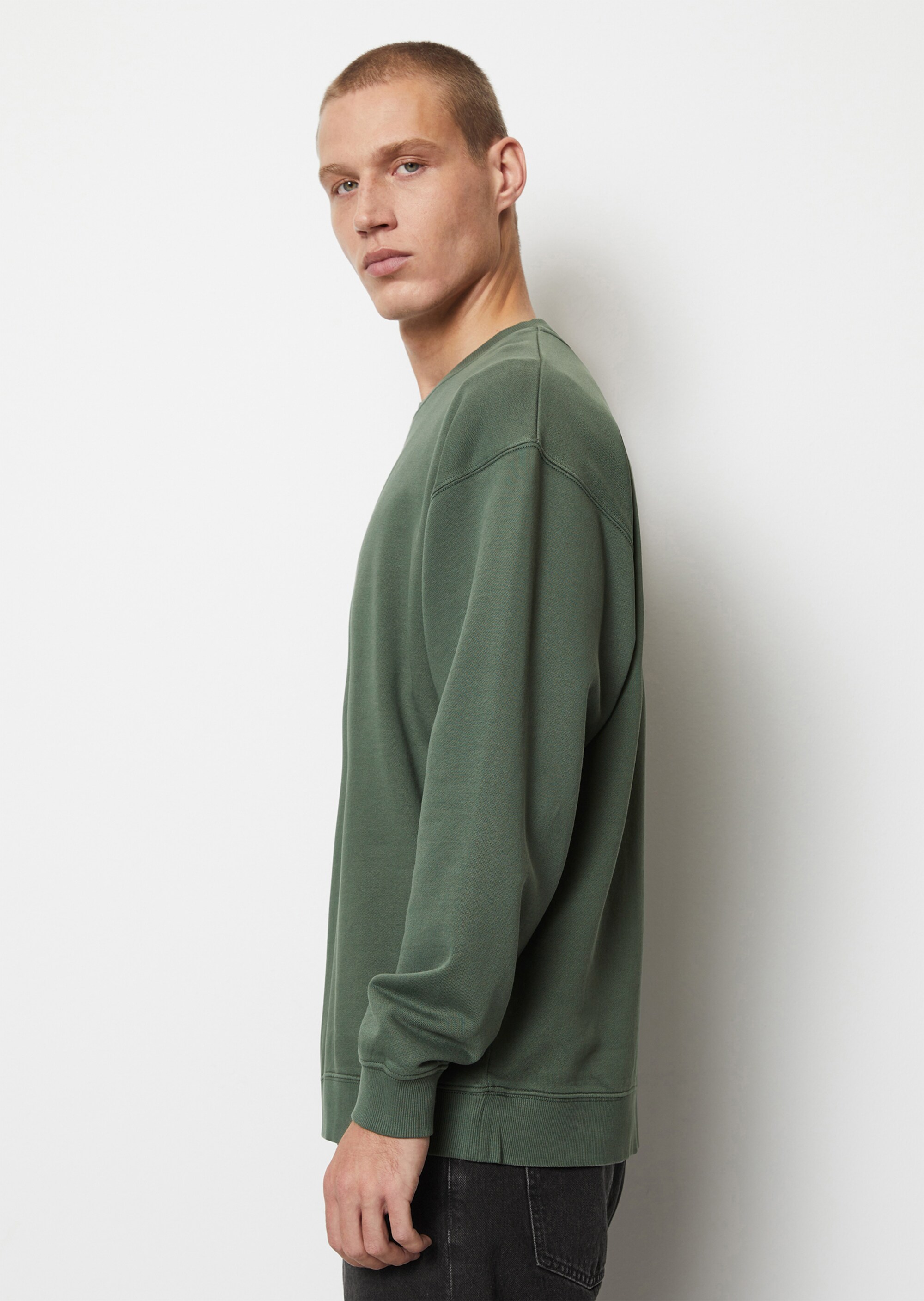 Sweatshirt relaxed aus reiner Bio-Baumwolle