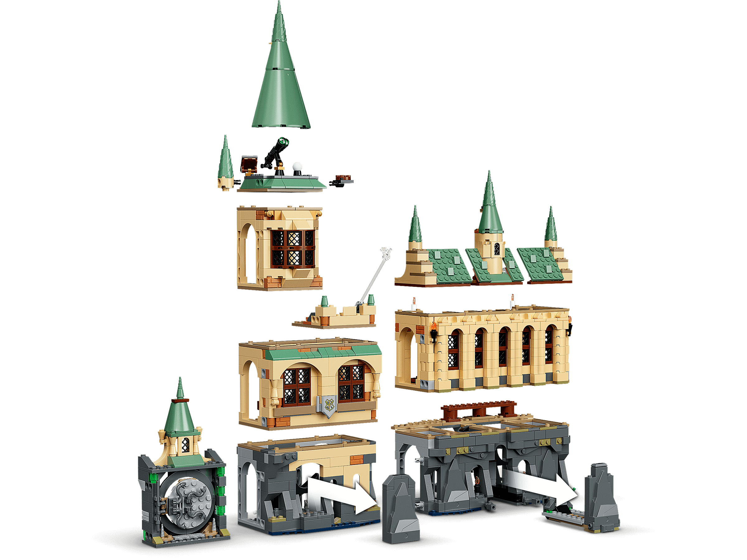 A Câmara Secreta de Hogwarts™ 76389