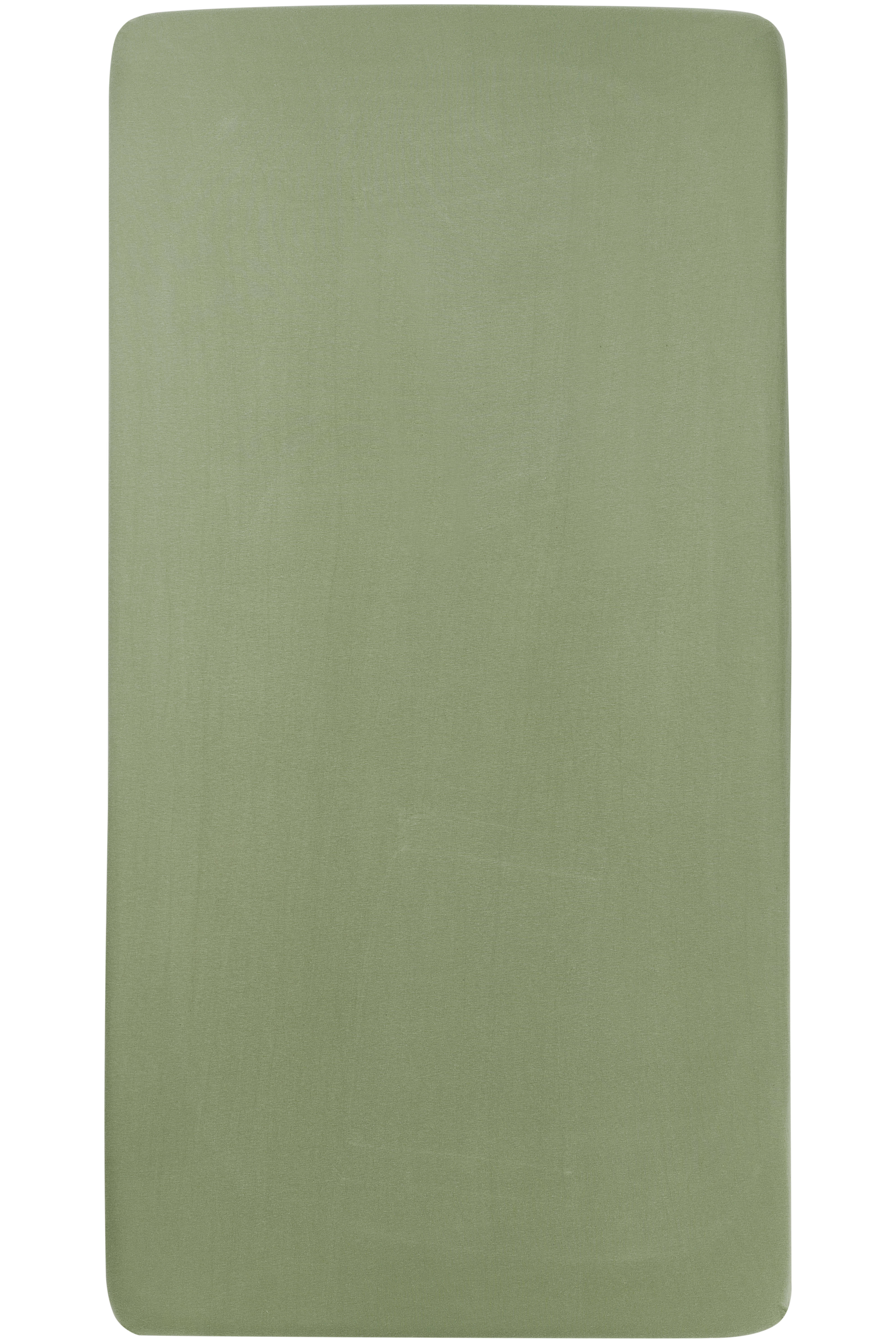 Meyco wieg hoeslaken groen