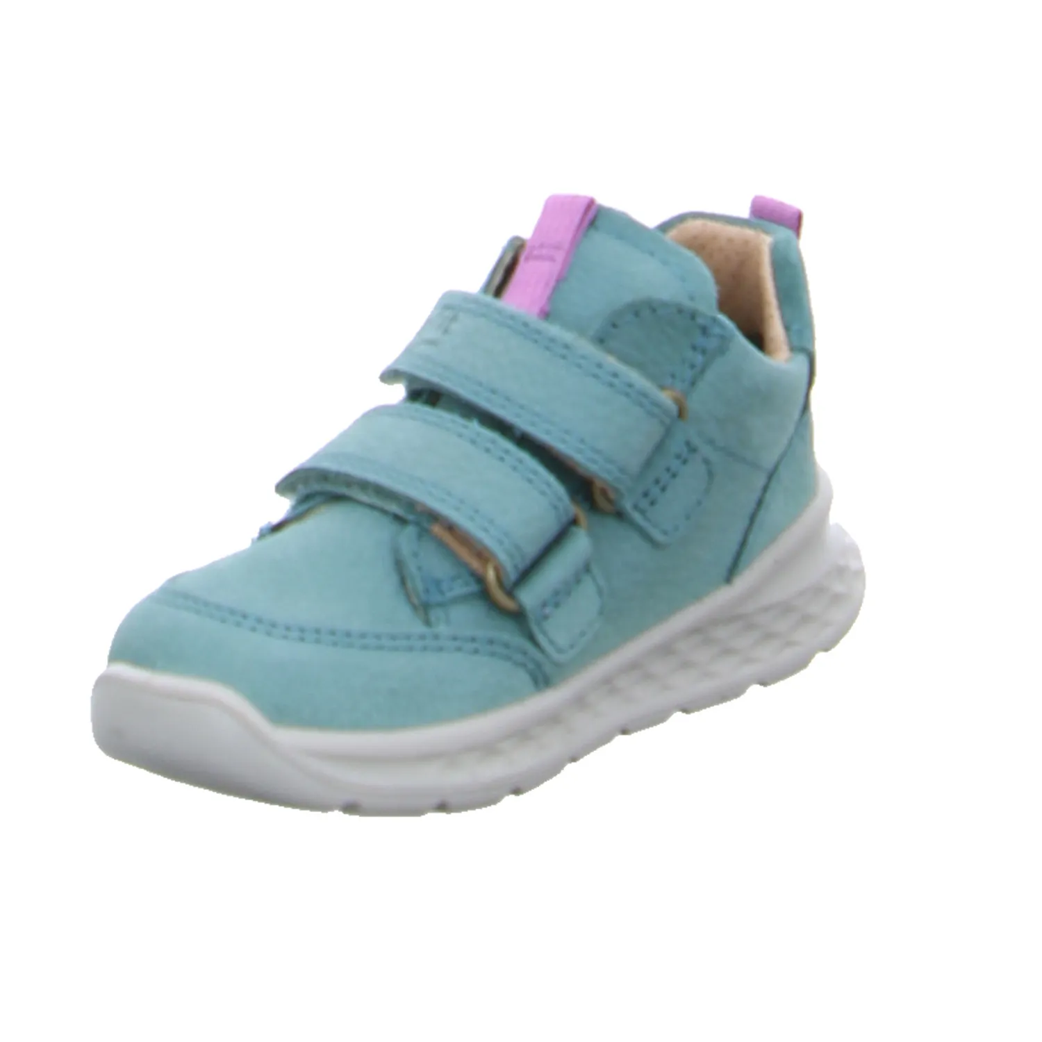SUPERFIT Lauflernschuh Pastelgrün Leder  Bottine Unisex
