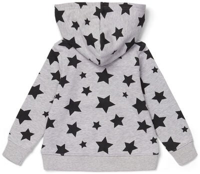 Luca & Lola Igor Hoodie, Grey Melange/Stars