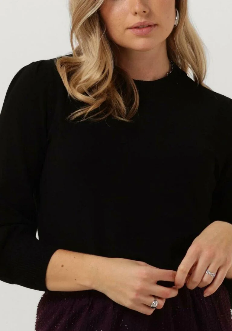 MINUS zwarte minus trui mersin knit tee