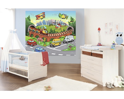 Vliesbehang 16082 Kids Travel 5-delige set 250 x 180 cm