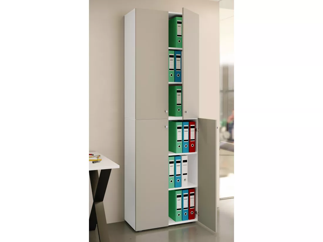 Armoire de bureau Armoire à dossiers Lona 6 cas