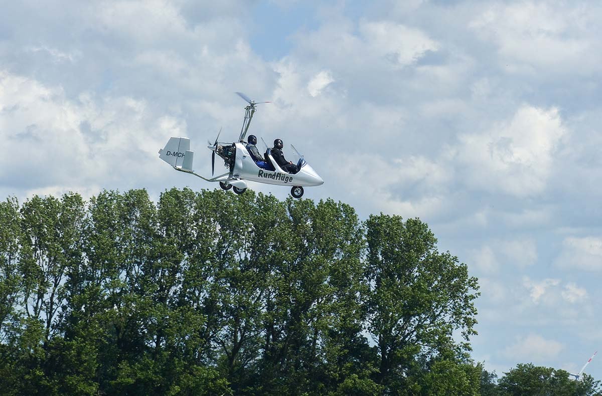 Tragschrauber Rundflug Heide/Büsum (30 Min.)
