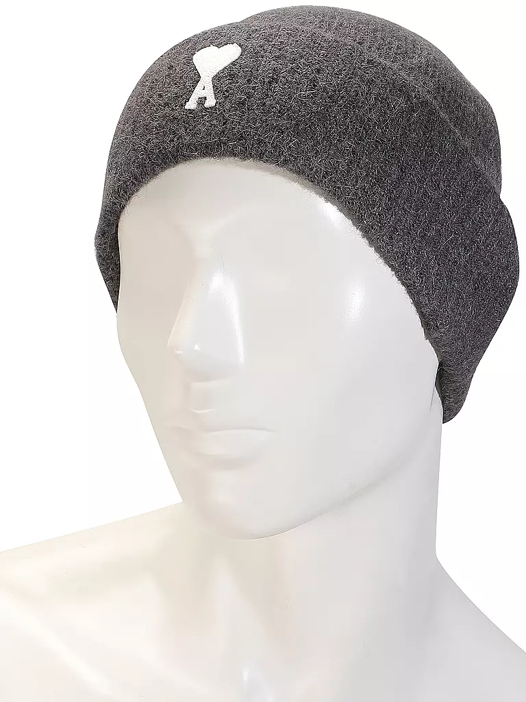AMI PARIS Mütze - Haube grau