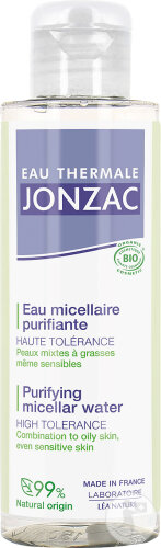 Eau Thermale Jonzac Pure Eau Micellaire Purifiante Peaux Mixtes À Grasses Ou Sensibles Bio 100ml