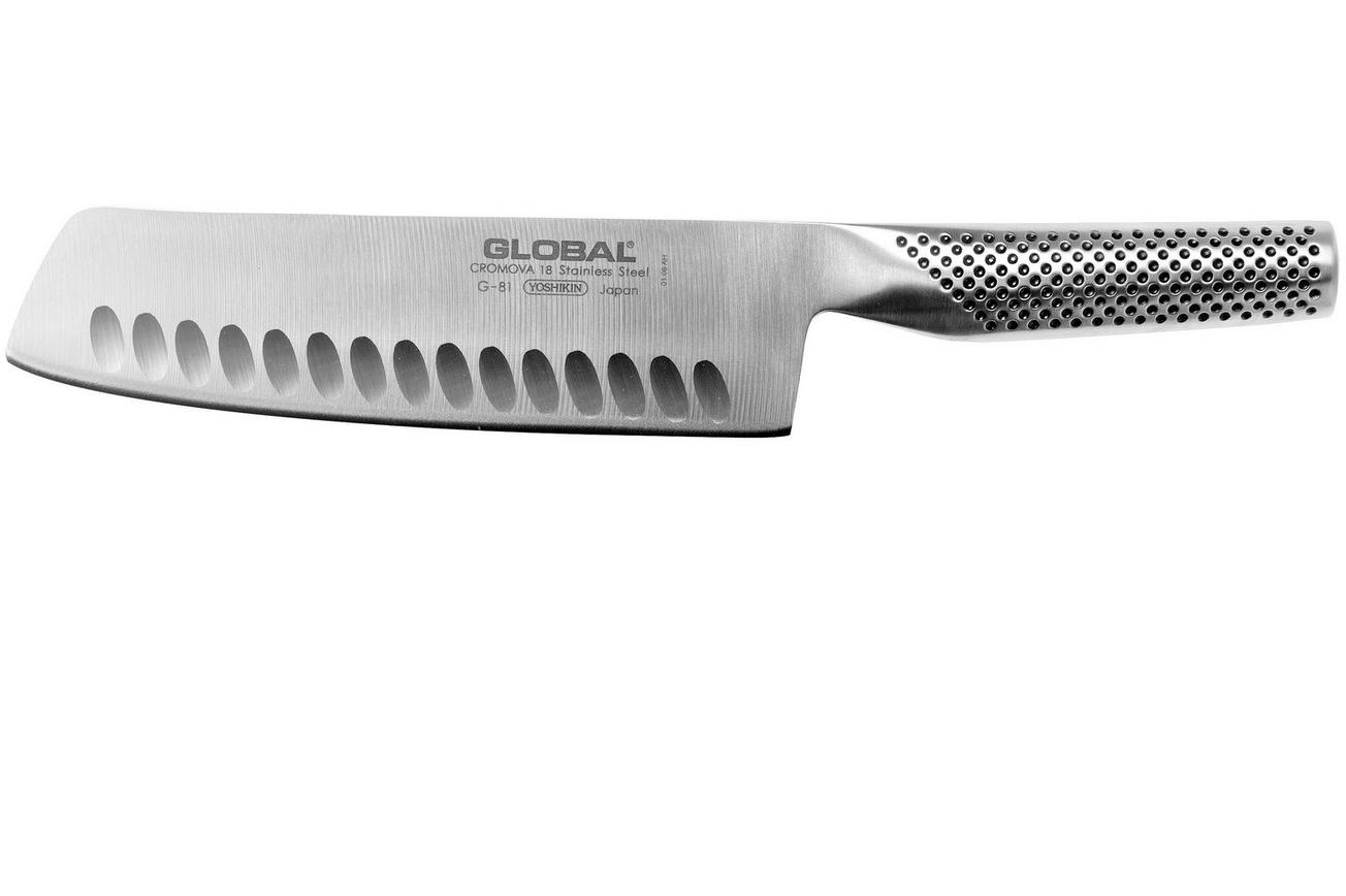 Global G81 nakiri groentemes 18cm