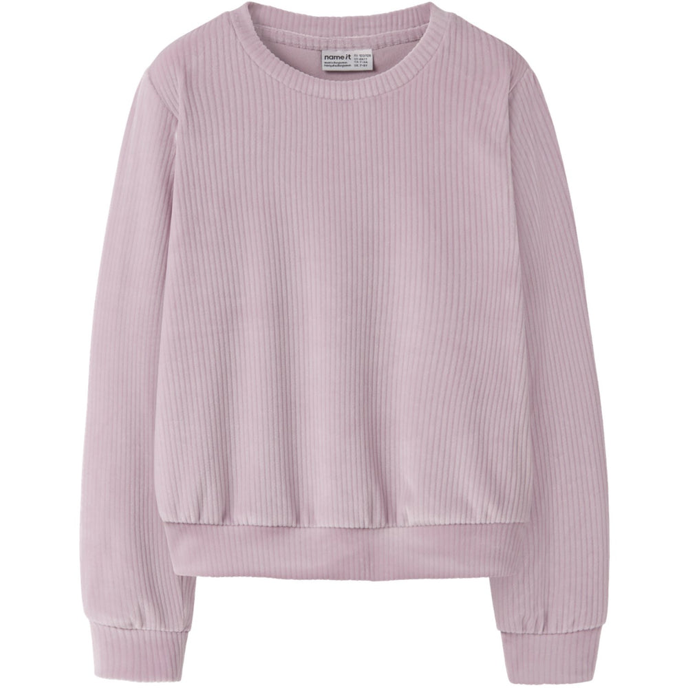 Køb Name It Keepsake Lilac Nkfveloa Ls Fløjl Kort Top