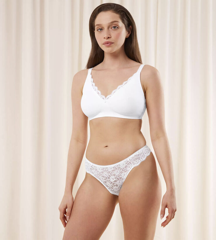 Triumph Amourette Hipster String White