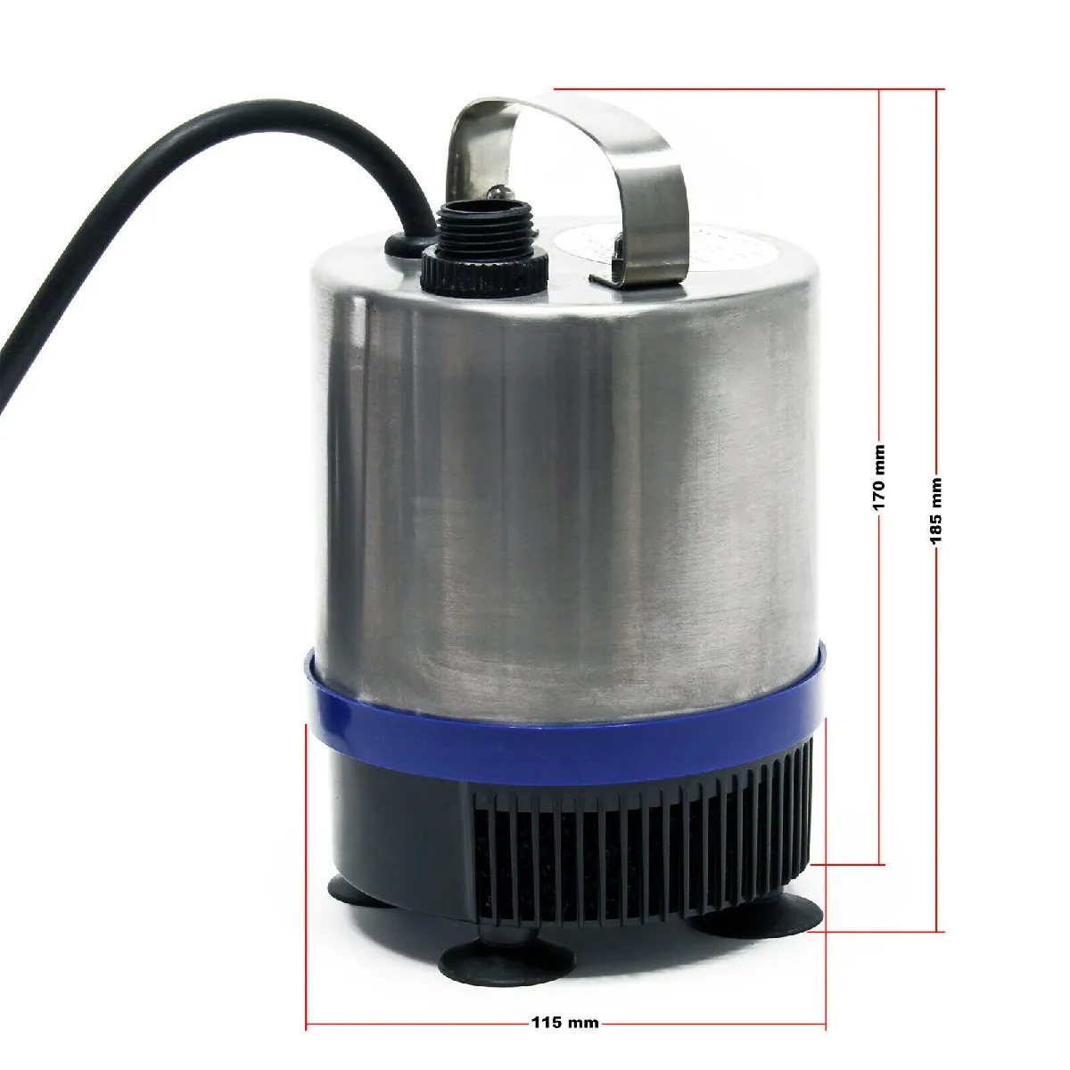 Helloshop26 Pompe fontaine inox - 1750 l/h