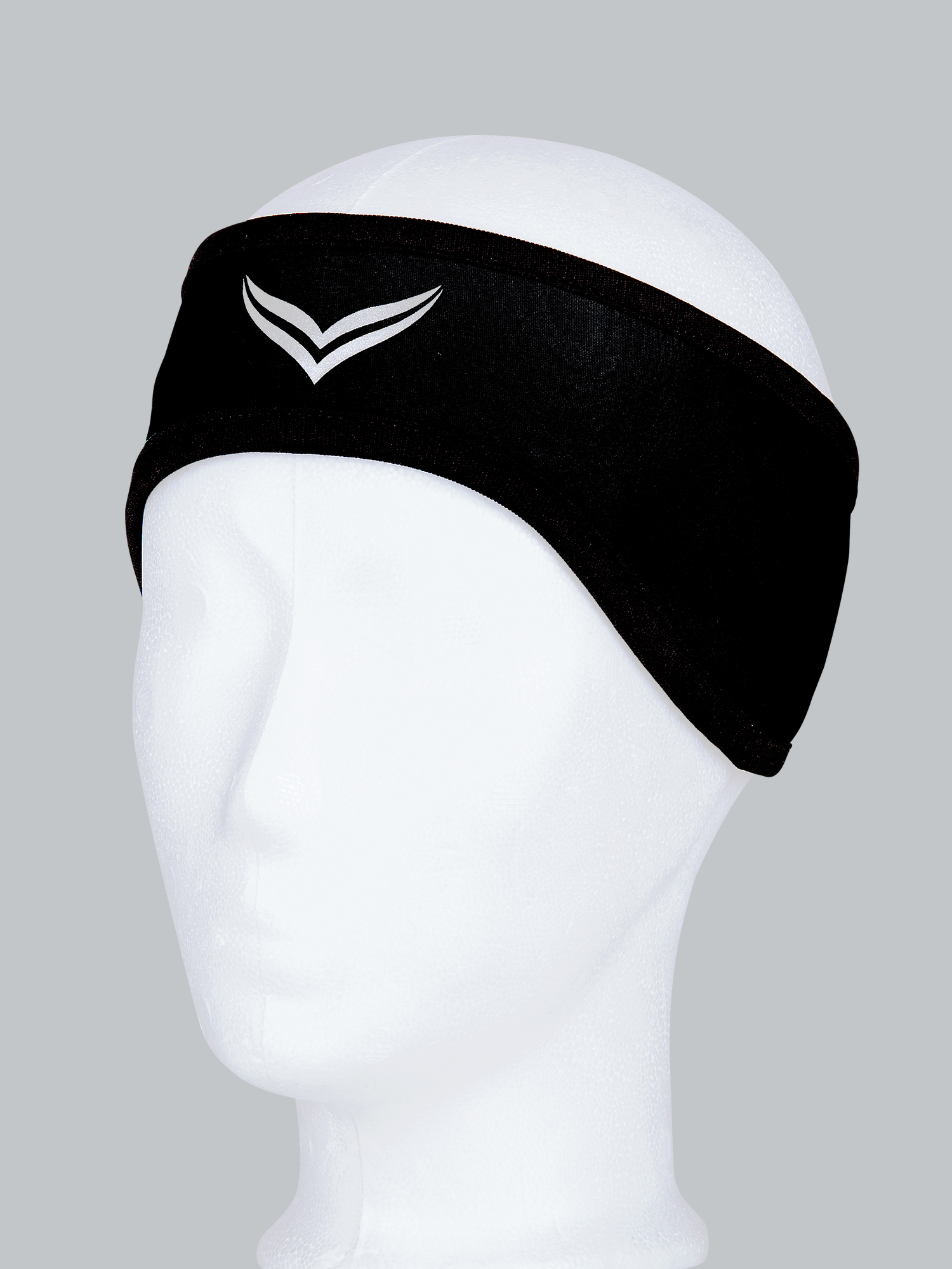 Softshell-Stirnband Schwarz