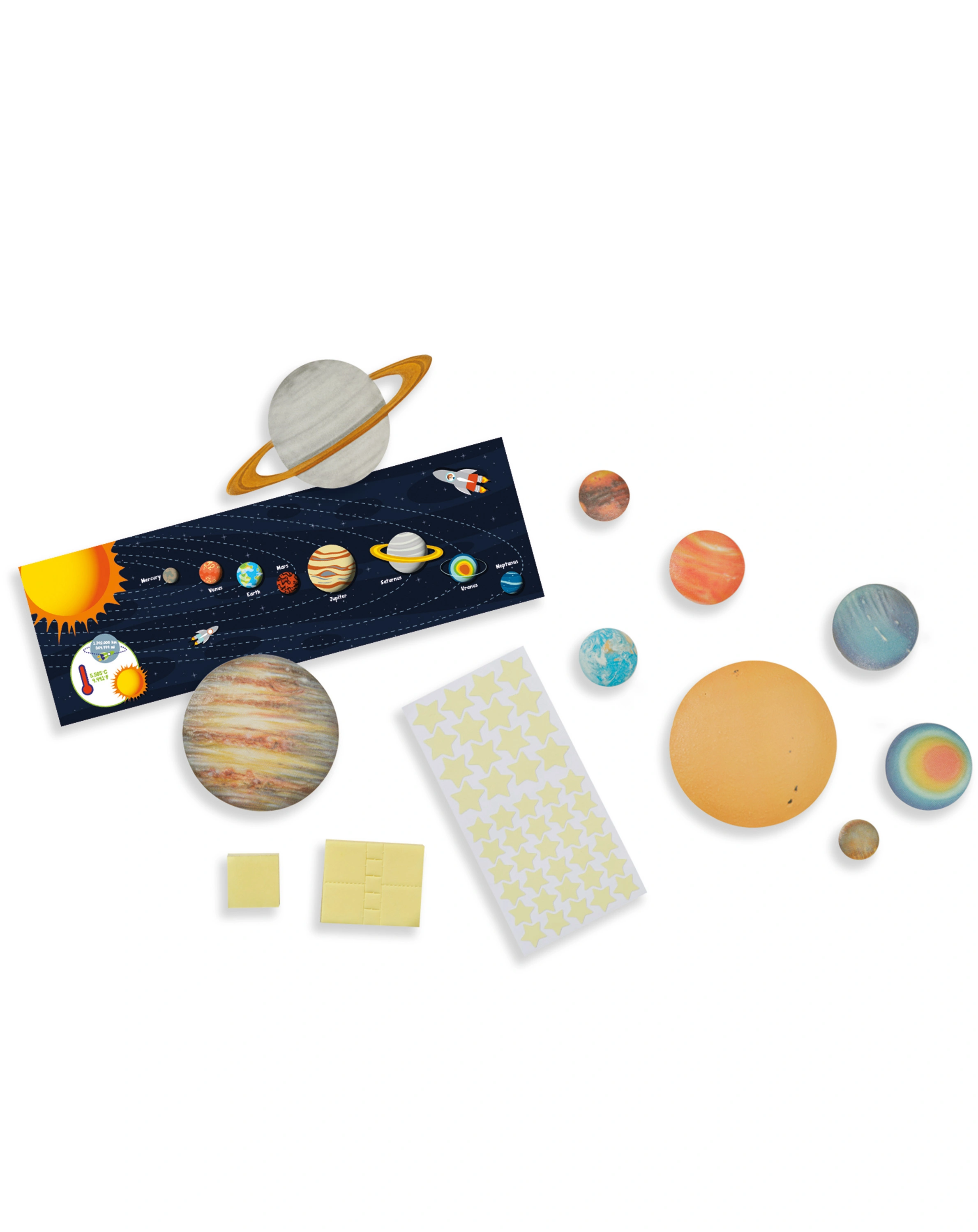 Experimentier-Set LEUCHTENDE SONNENSYSTEM