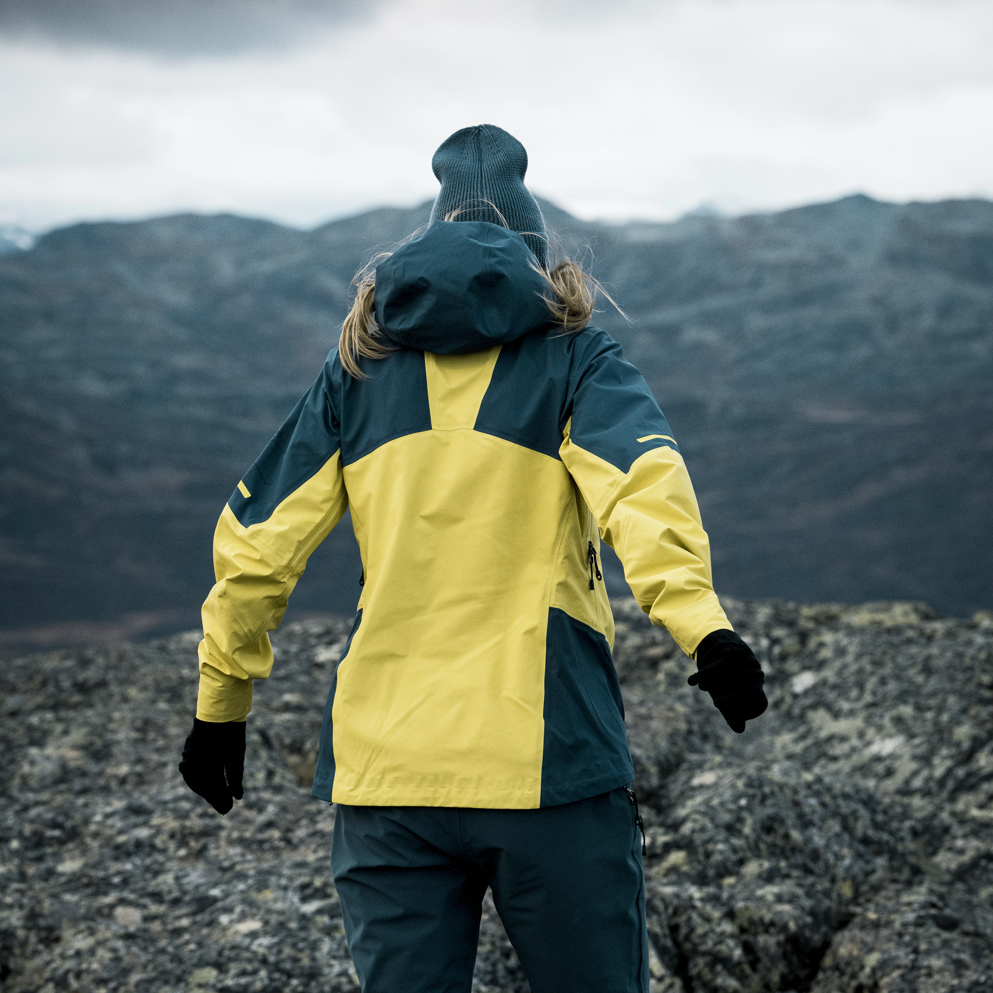 Senja 3L W Jacket Pineapple / Orion Blue