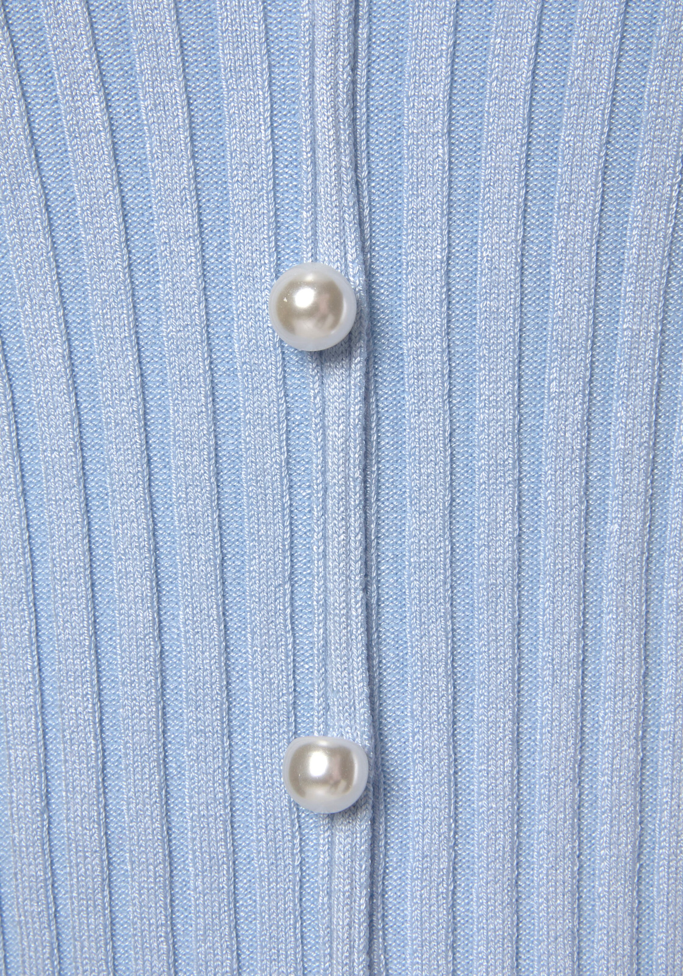 LASCANA V-Ausschnitt-Pullover in bleu