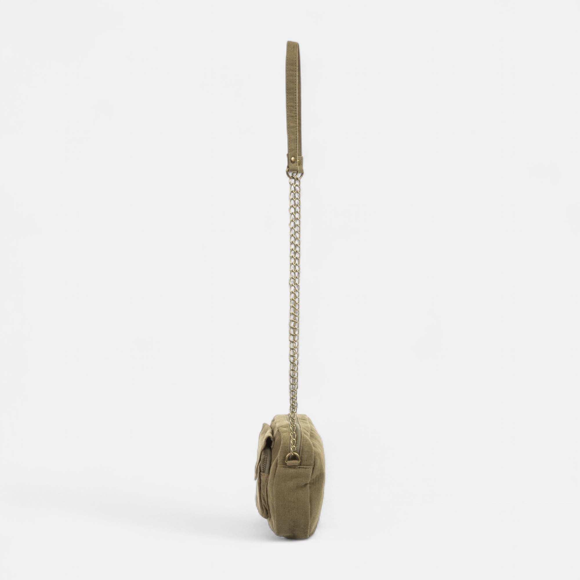 Sac bandoulière kaki