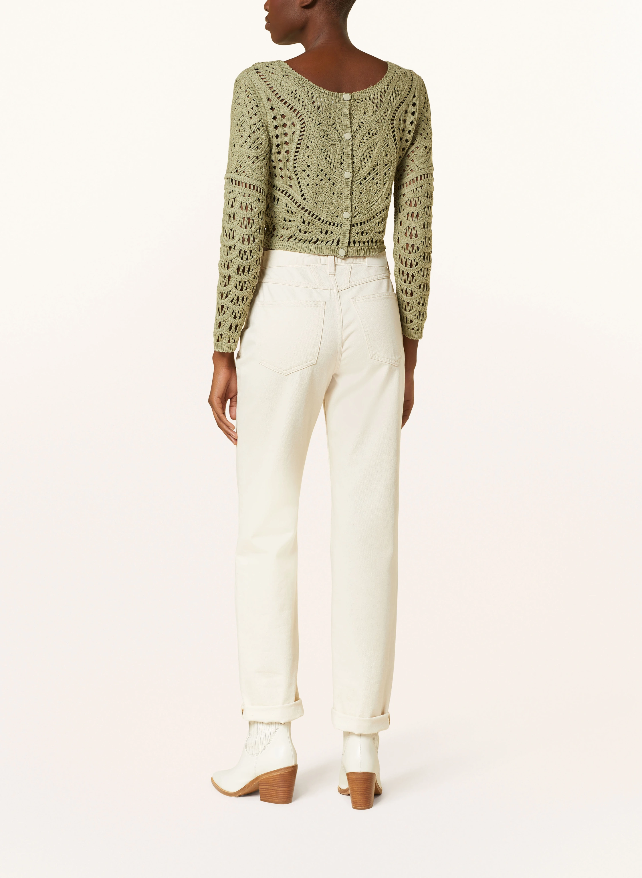ba&sh Cropped-Strickjacke MARC