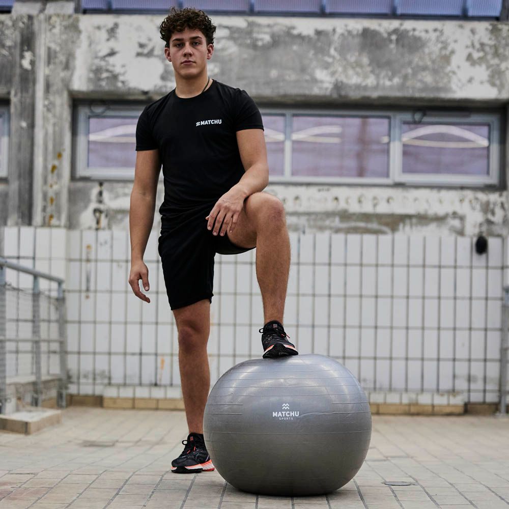 Matchu Sports - Gymnastikball - Sitzball - Pilatesball 65 cm