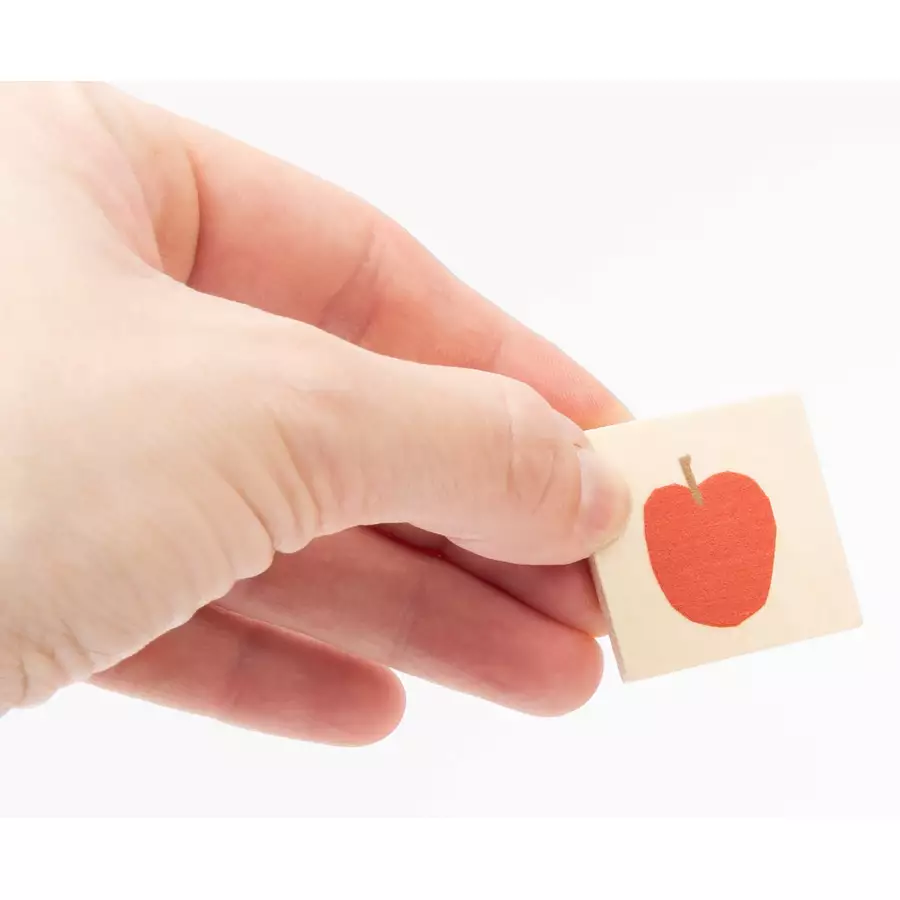 small foot® Raupe Nimmersatt Bildersortierbox