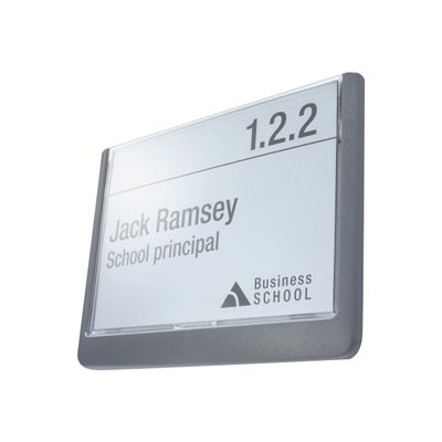 Durable Click Sign - Plaque de porte - A6 paysage