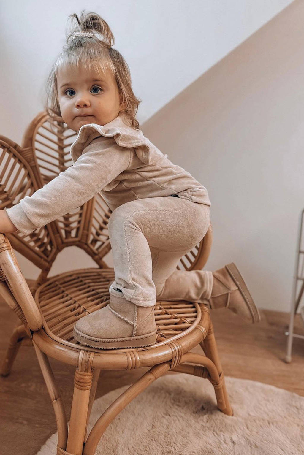 Babystyling babybroek beige