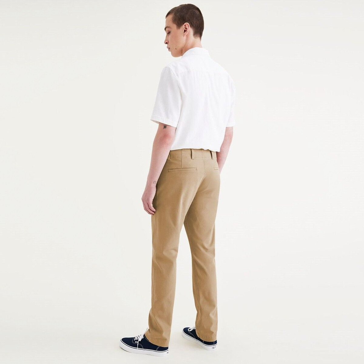 Calças Slim Cáqui California da DOCKERS