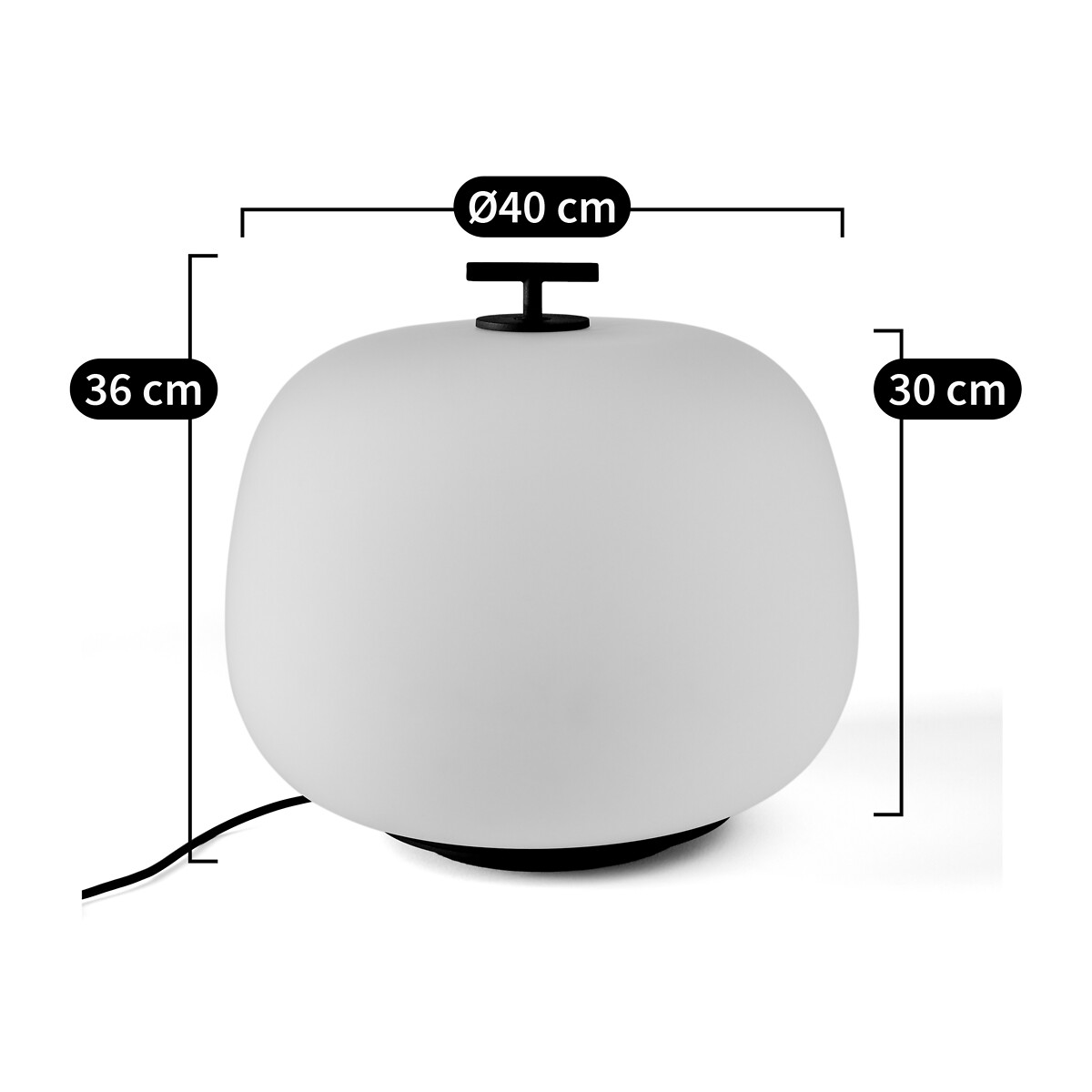 AM.PM<br>Lâmpada Misuto XL design E. Hen