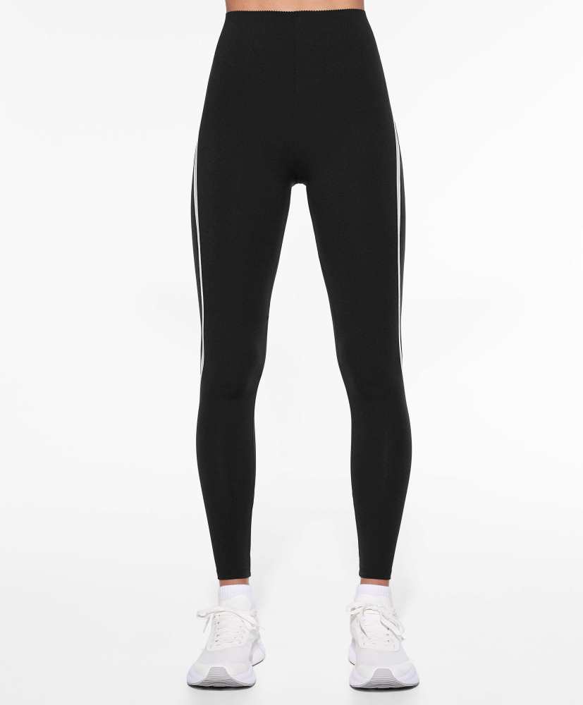 Leggings de compressão com elevação no tornozelo de 65 cm