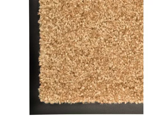Paillasson lavable Crème 60x90 cm