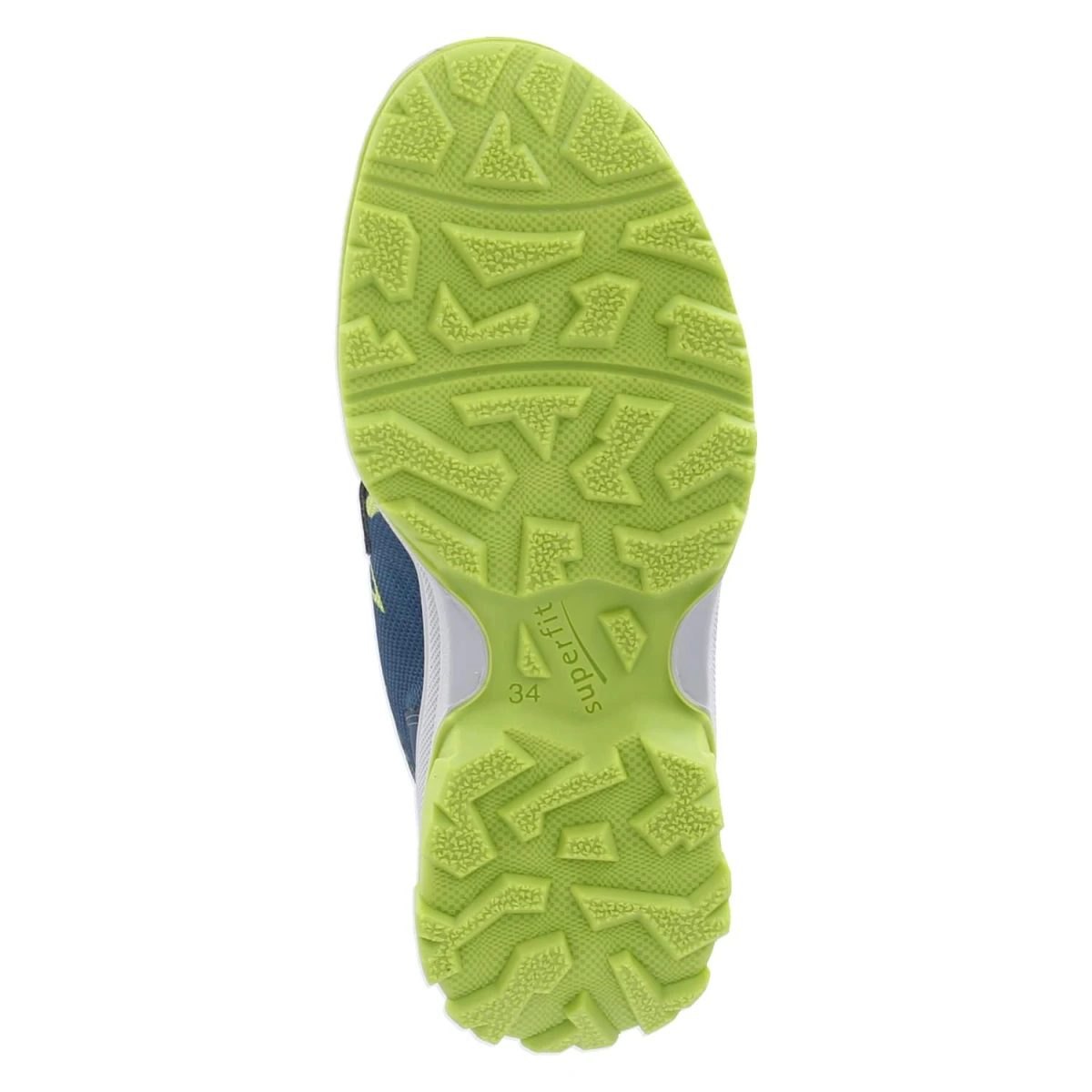 SuperfitBoots  JUPITER - BLAU/HELLGRÜN