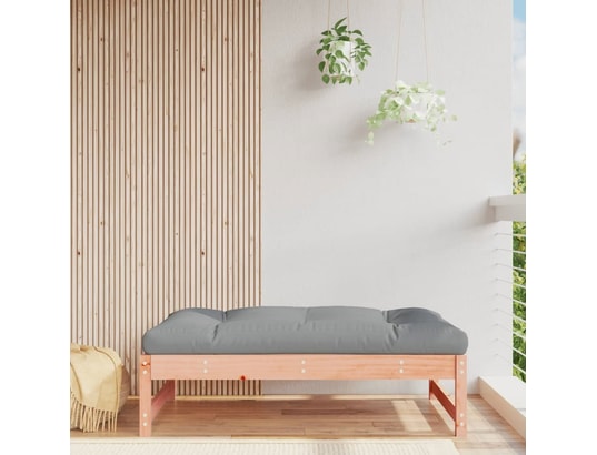 VIDAXL - Pouf Repose-pied de jardin 120x80 cm massif de douglas
