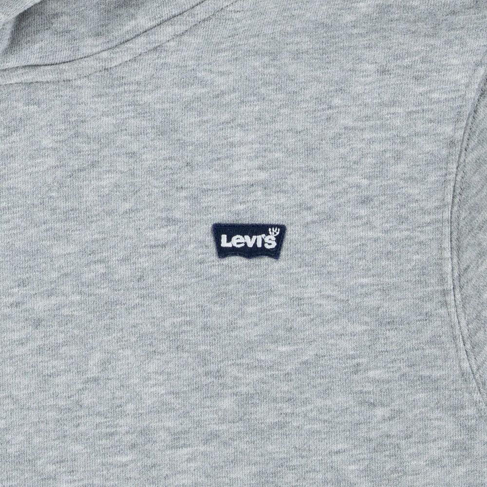 Køb Levi's Grey Heather Lvb Mini Batwing Pull Over Hættetrøje