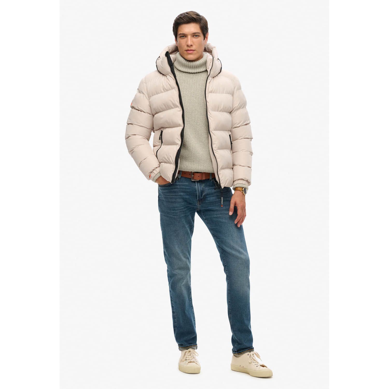 Superdry  Hooded Sports Puffer Jacket