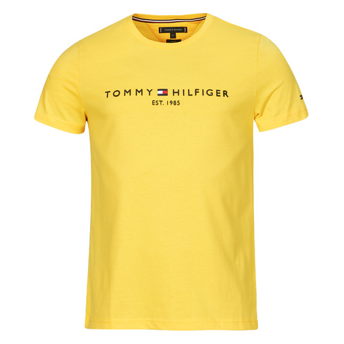 Tommy Hilfiger - TOMMY LOGO TEE - Jaune