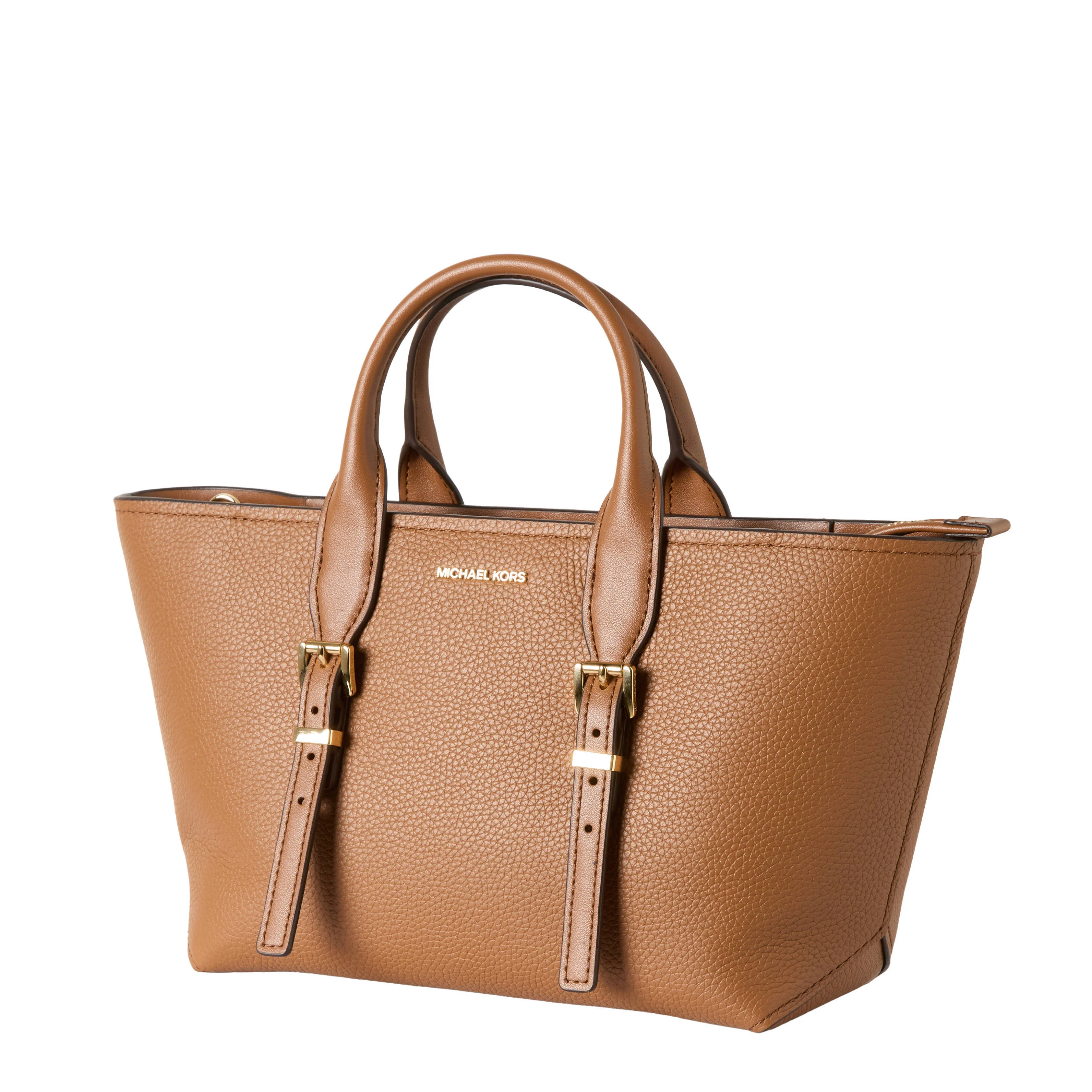 Michael Kors leren handtas Moore cognac