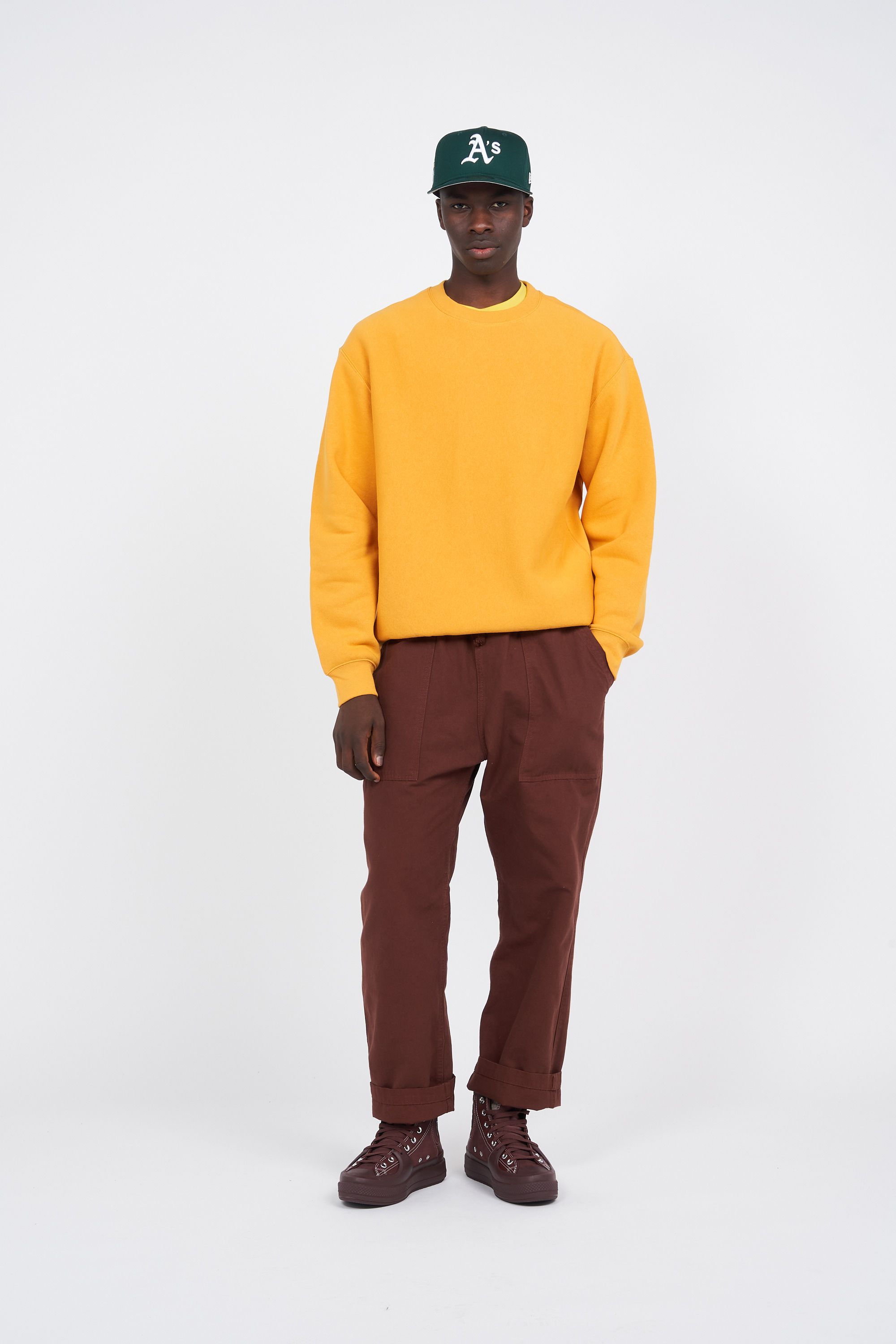 CHAMPION Sweatshirt  Crewneck Sweatshirt Jaune
