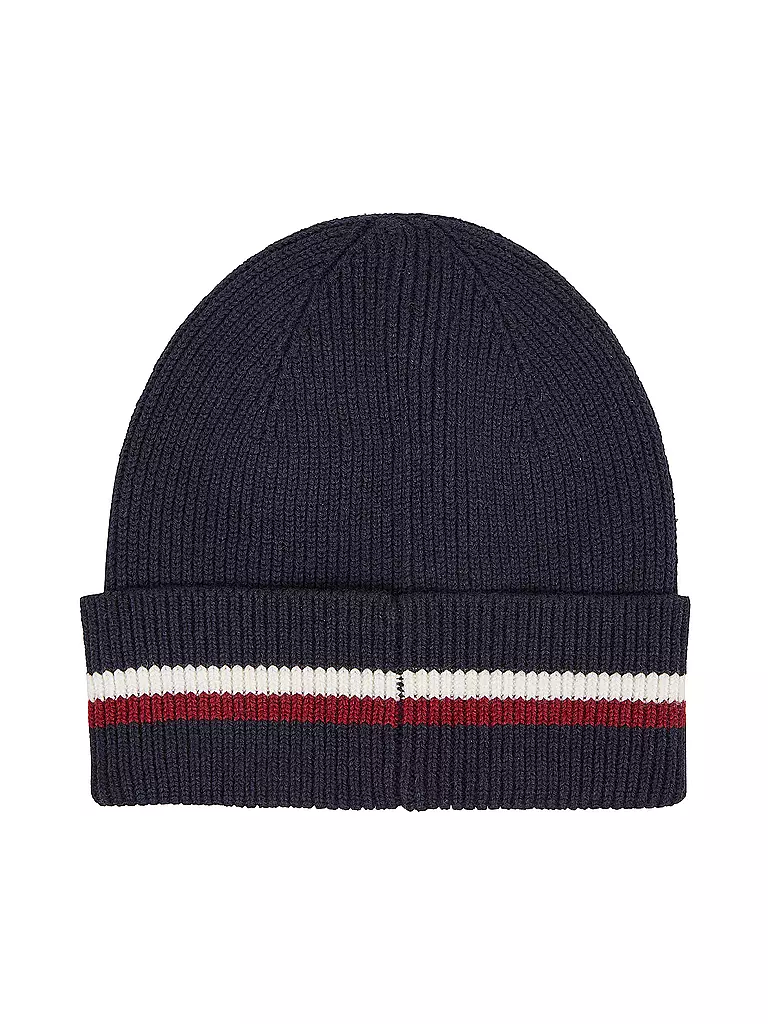 TOMMY HILFIGER Mütze - Haube blau