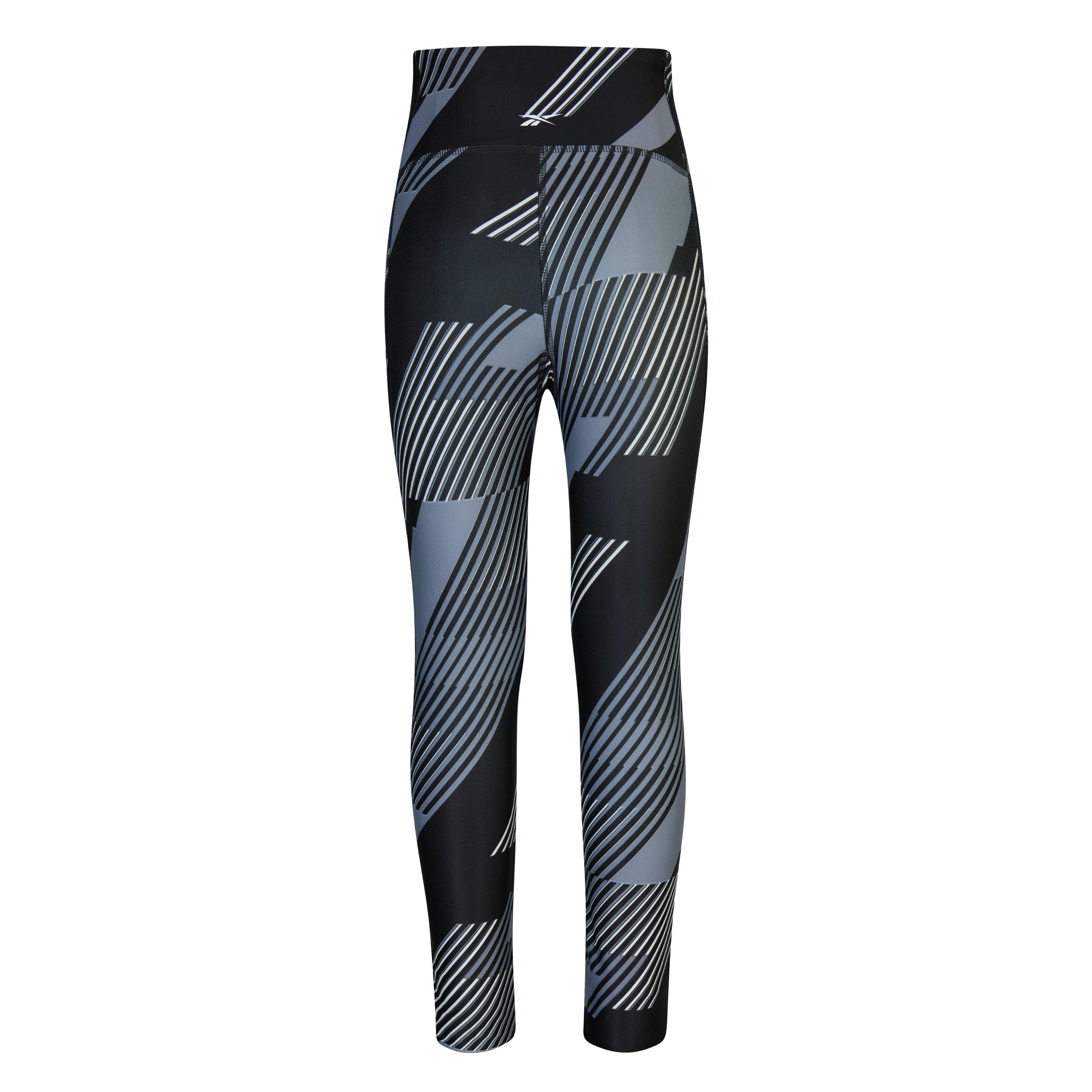 Reebok Workout Ready Printed Leggings Womens Gym Legging