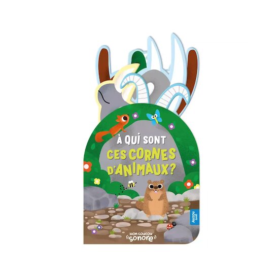 Mon coucou sonore - À qui sont ces cornes d'animaux ?   de               AUZOU