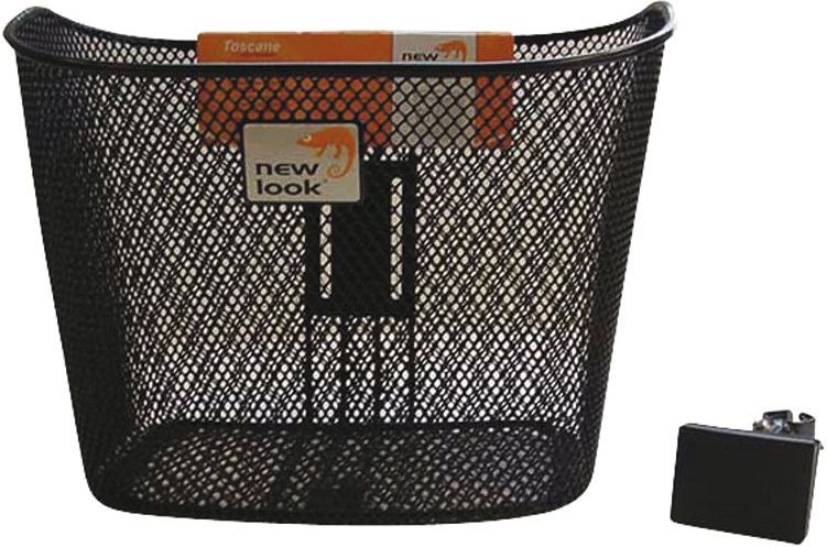 New Looxs Toscane RapidLock Fietsmand Stuur - 19 liter - Staal - Zwart