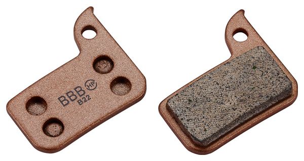 Paire de Plaquettes BBB DiscStop HP Sintered Sram Red/Force/Rival/Apex/Level
