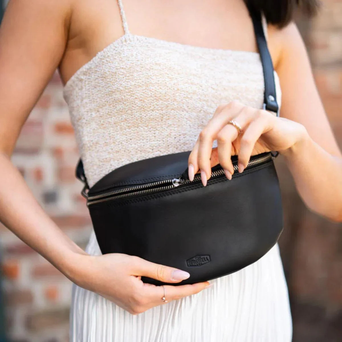 Sparwell | Kalyn | Leren crossbody tas