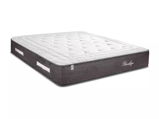 BELLECOUR LITERIE | Matelas PRIVILEGE 140x190 cm | Ressorts ensachés & Mémoire de forme