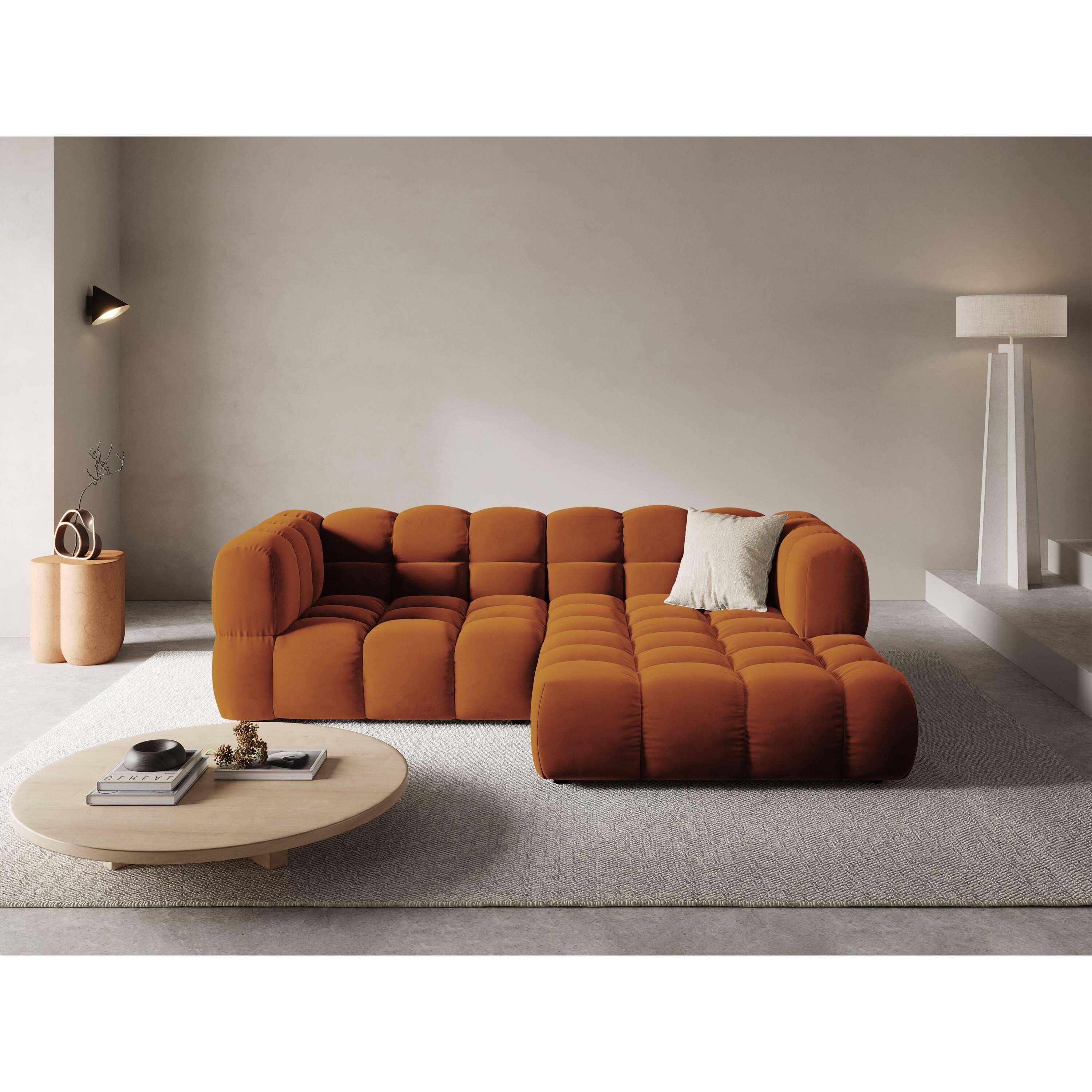 Cosmopolitan Design Sky 3-zits Hoekbank Rechts - Terra