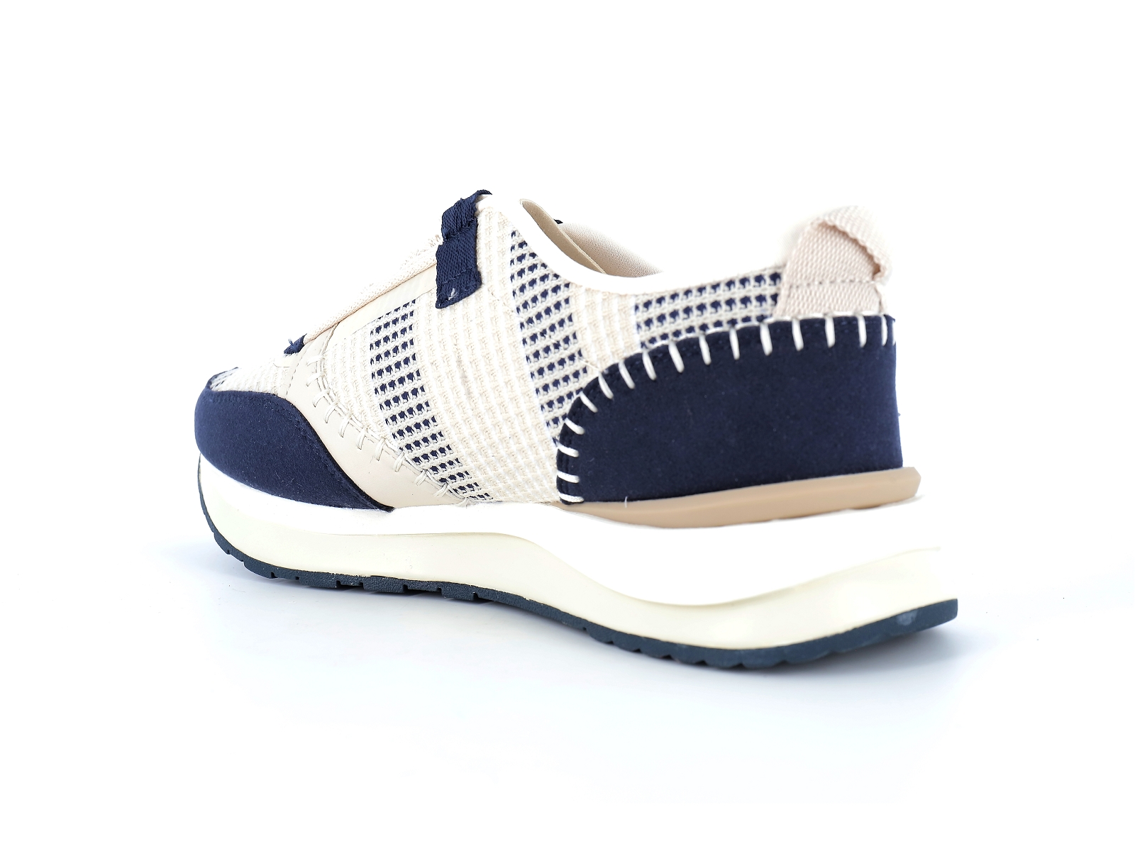 Tamaris-23724 Matières combinées Beige Marine