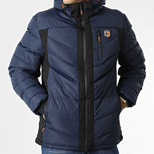 Doudoune Capuche Bolir Bleu Marine