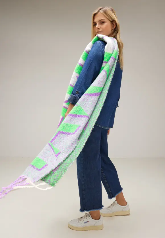 Wording Longschal - soft pure lilac